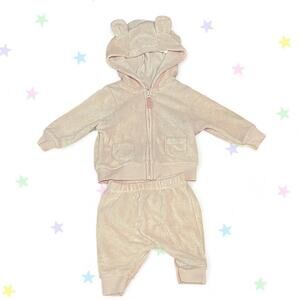 2 piece pink lamb tracksuit
